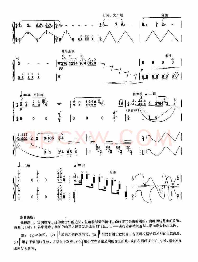 山的遐想