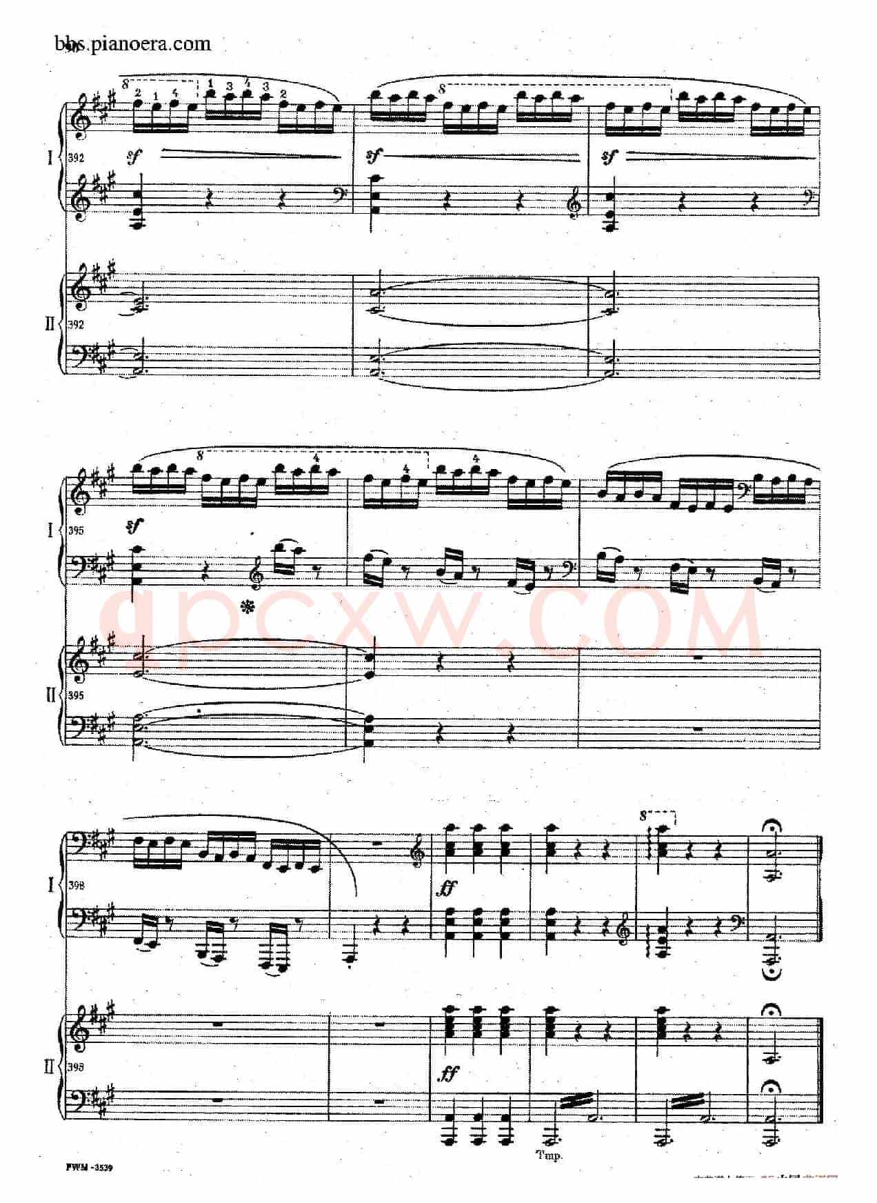 Grand Fantasy on Polish Airs Op.13(华丽的波兰民歌幻想曲·双钢琴版)