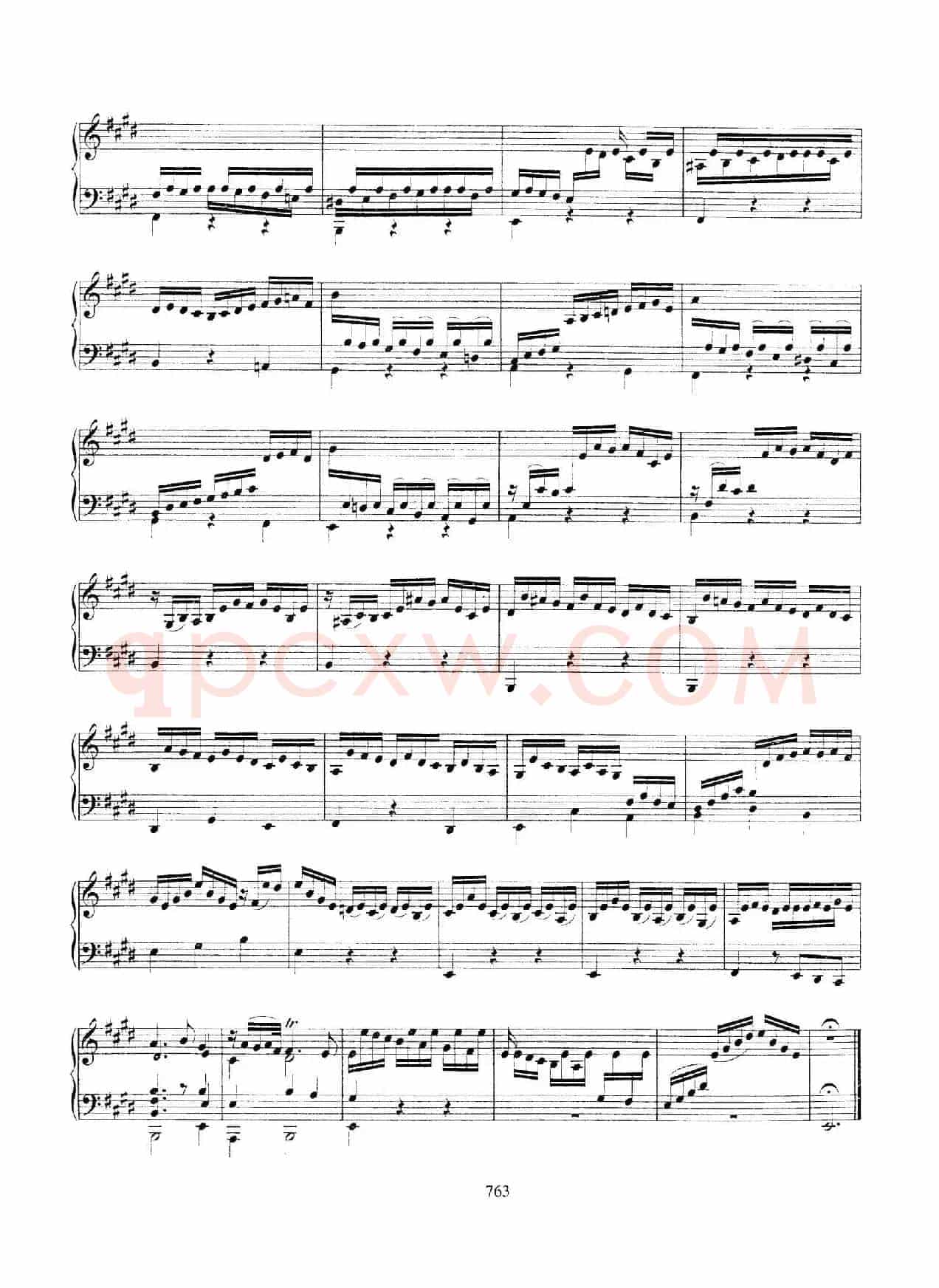 Partita in E Major BWV 1006a（E大调第三无伴奏小提琴组曲·钢琴独奏版）