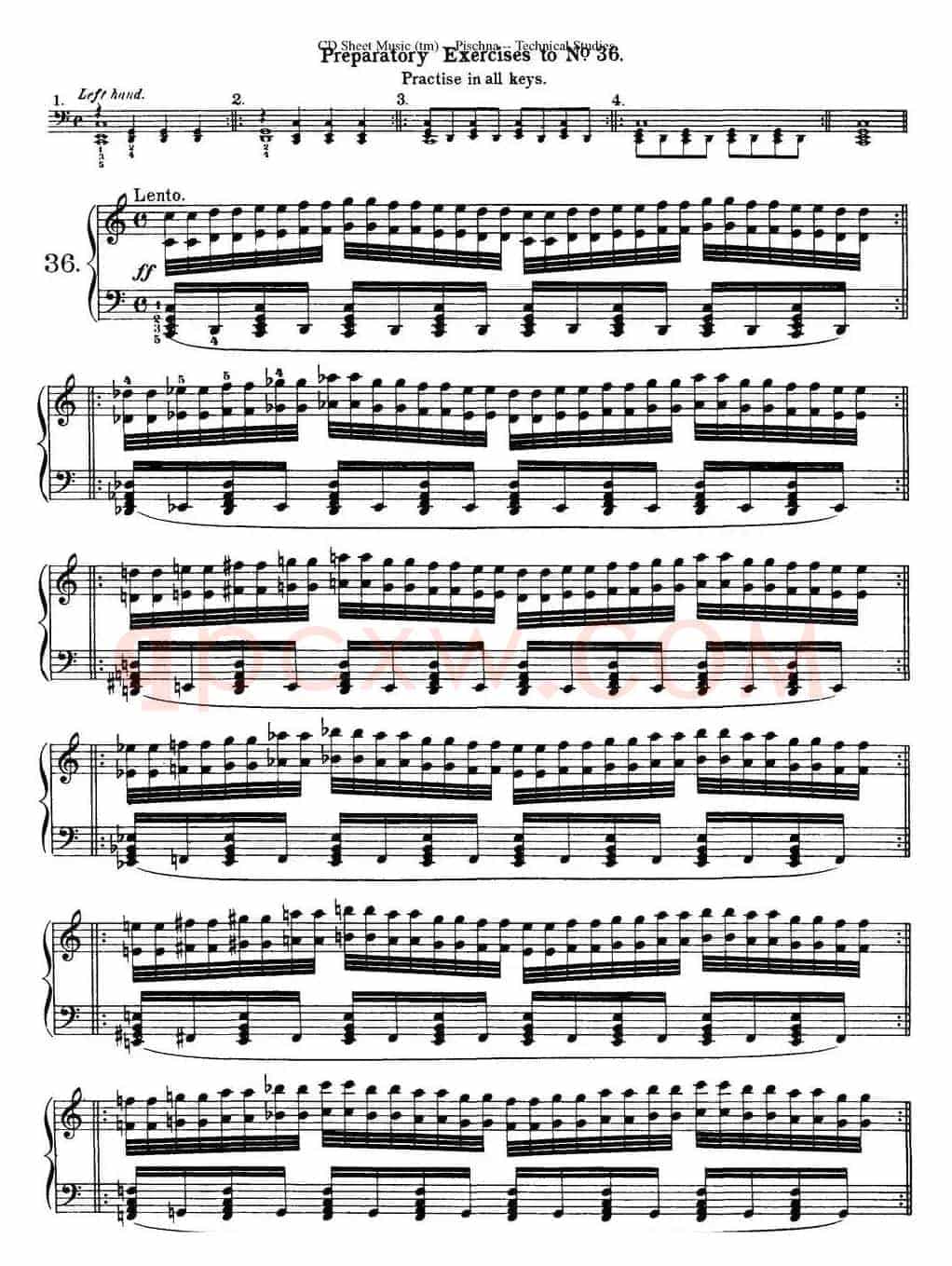 Technical Studies 60 Progressive Exercises (60首钢琴循序渐进练习曲 P51——60)
