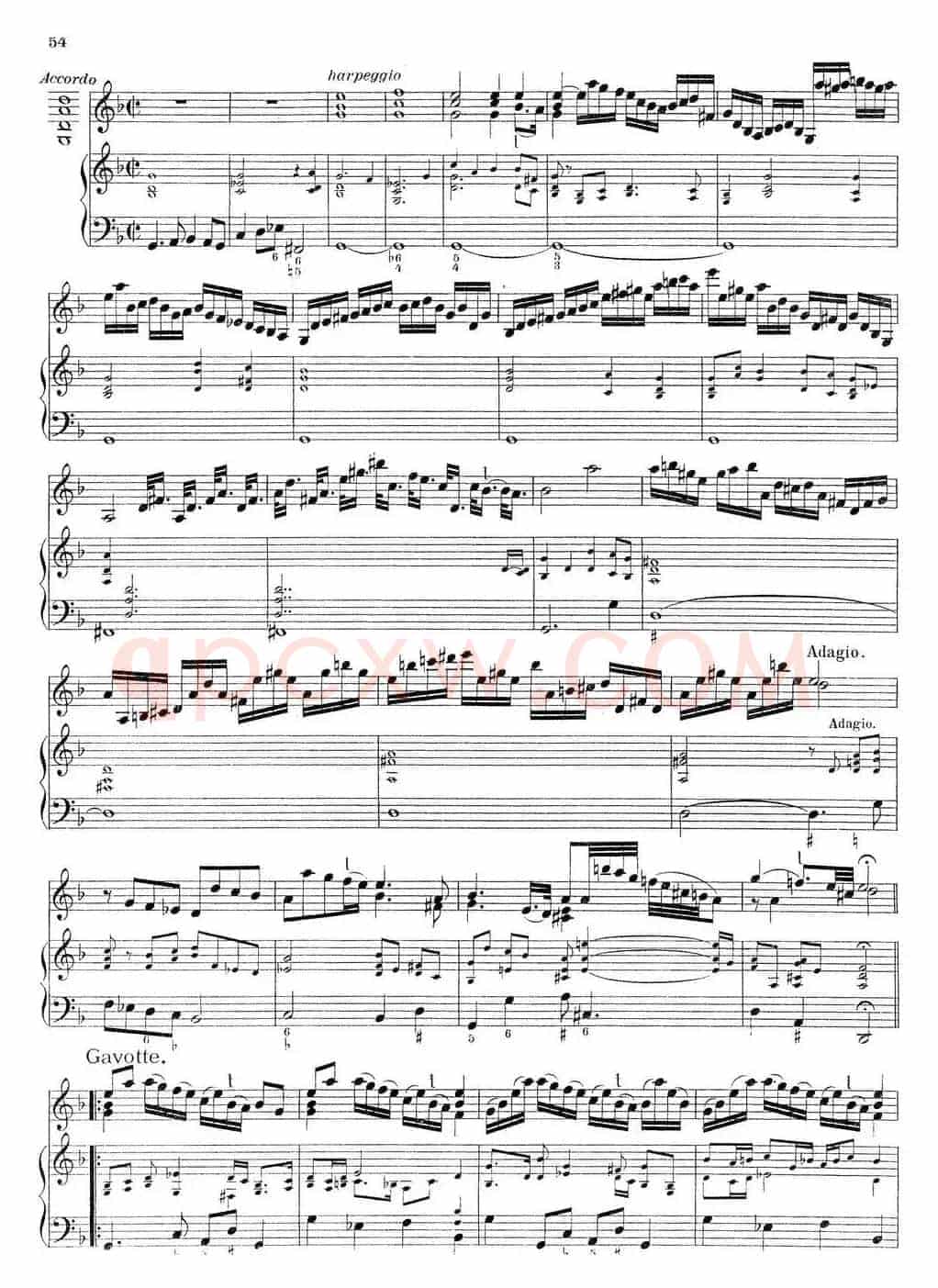 Biber Violin Sonata VI（小提琴+钢琴伴奏）