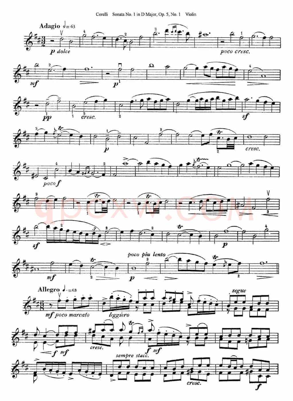 Sonata No.1 in D MajorOp.5 No.1