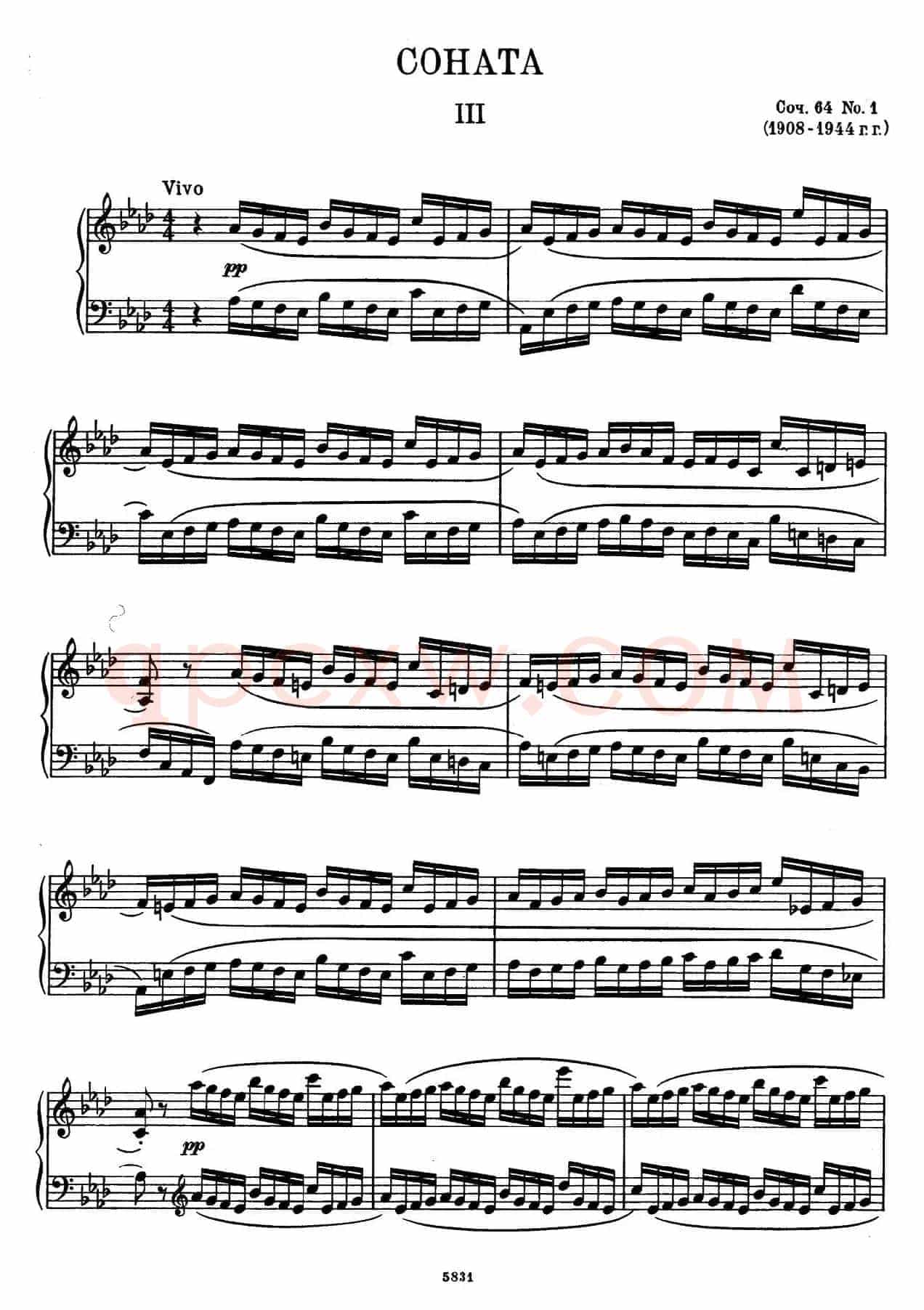 COHATA Op.64-1(Ⅲ)