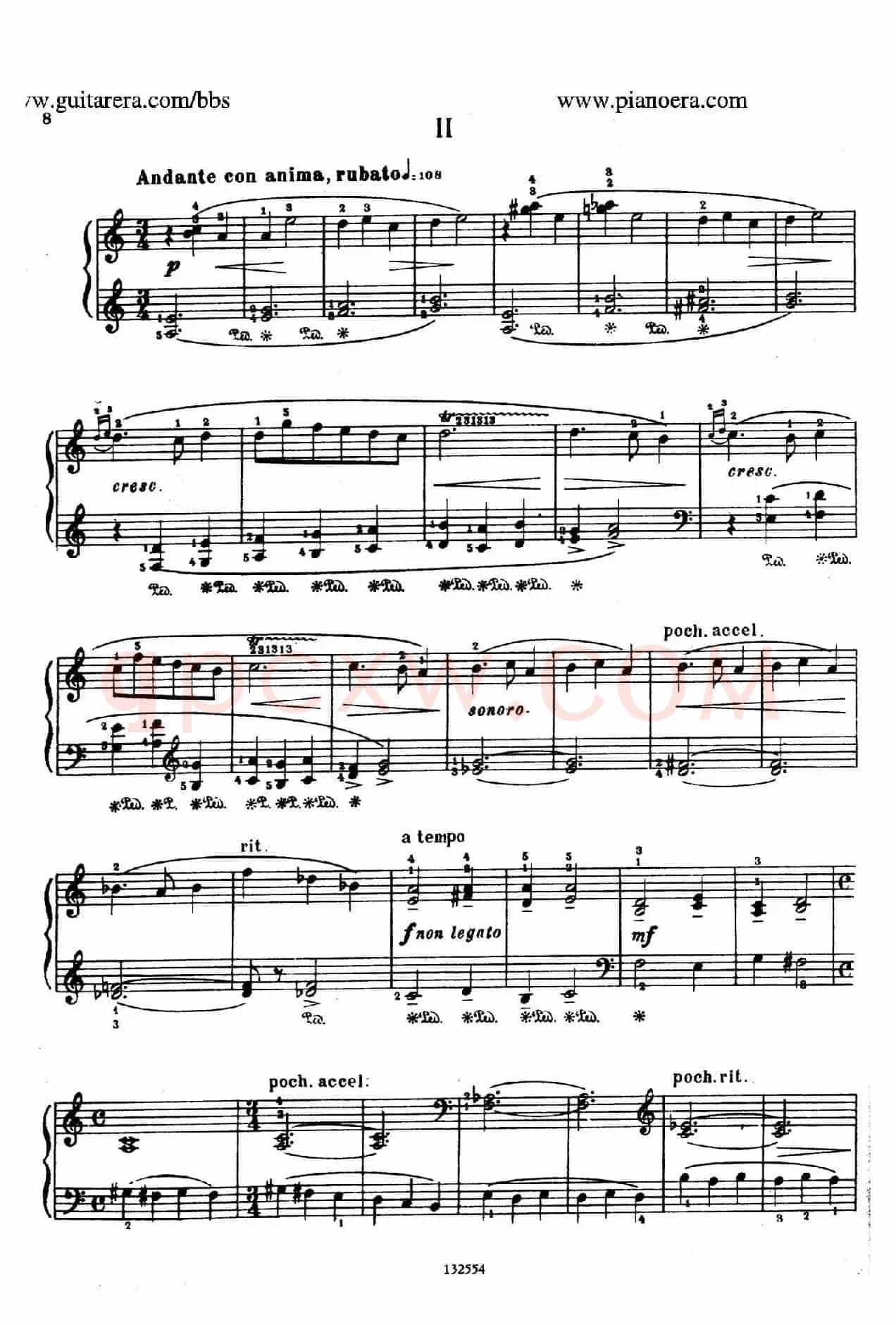 Piano Sonatina in C Major Op.93(C大调钢琴小奏鸣曲·第二乐章)