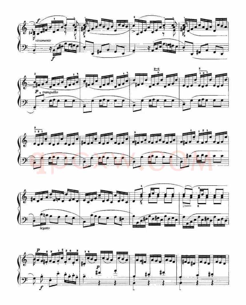 前奏曲（选自第二英国组曲）