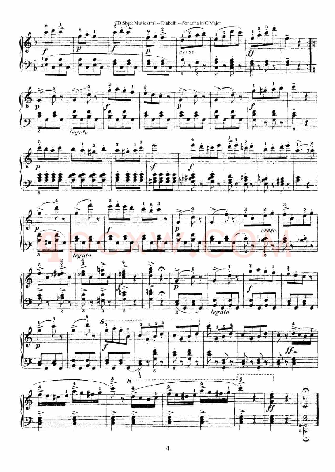 7 Piano Sonatinas Op.168(7首钢琴小奏鸣曲 No.3)