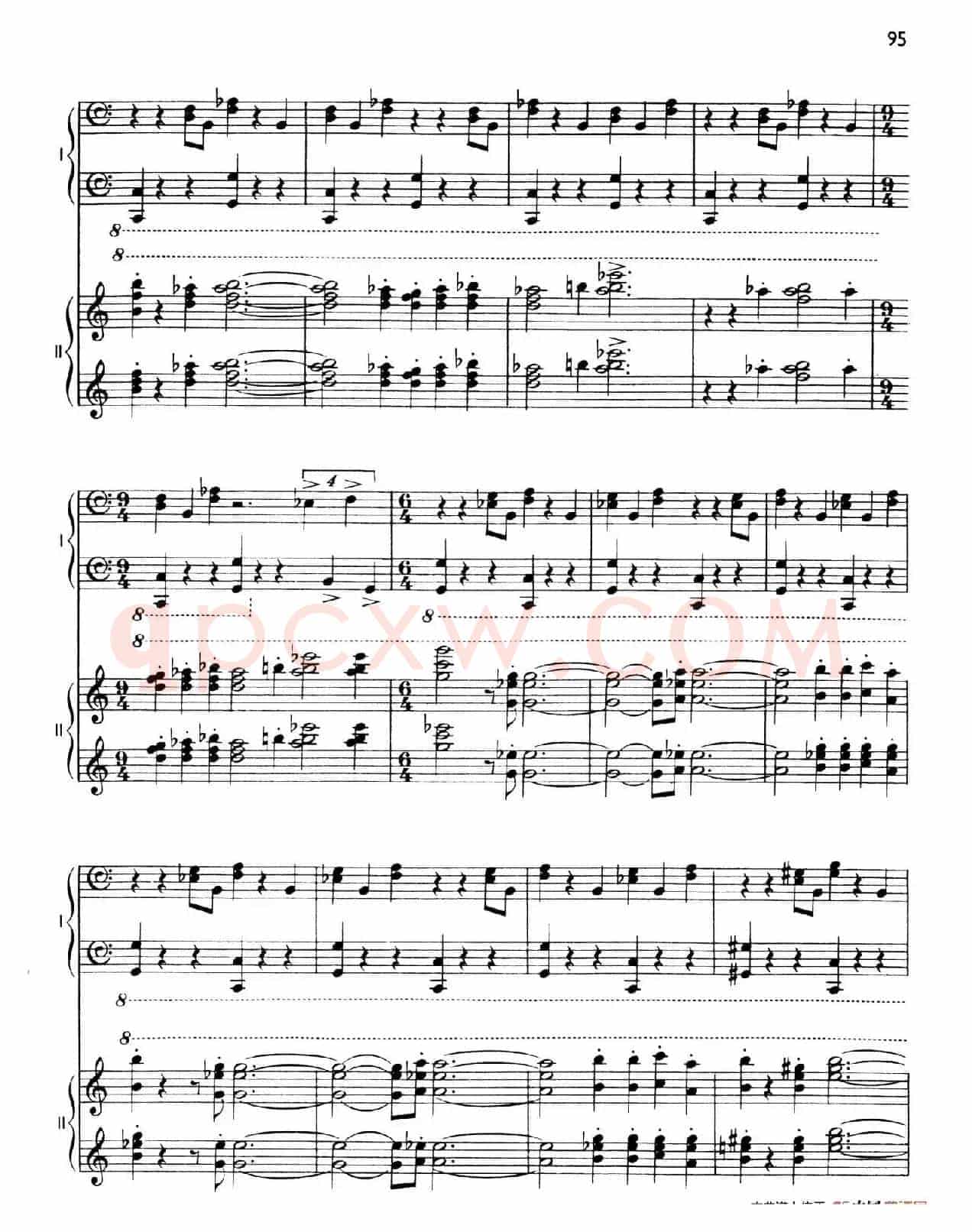 The Planets Op.32（双钢琴）（行星·第六乐章 天王星—魔术师）