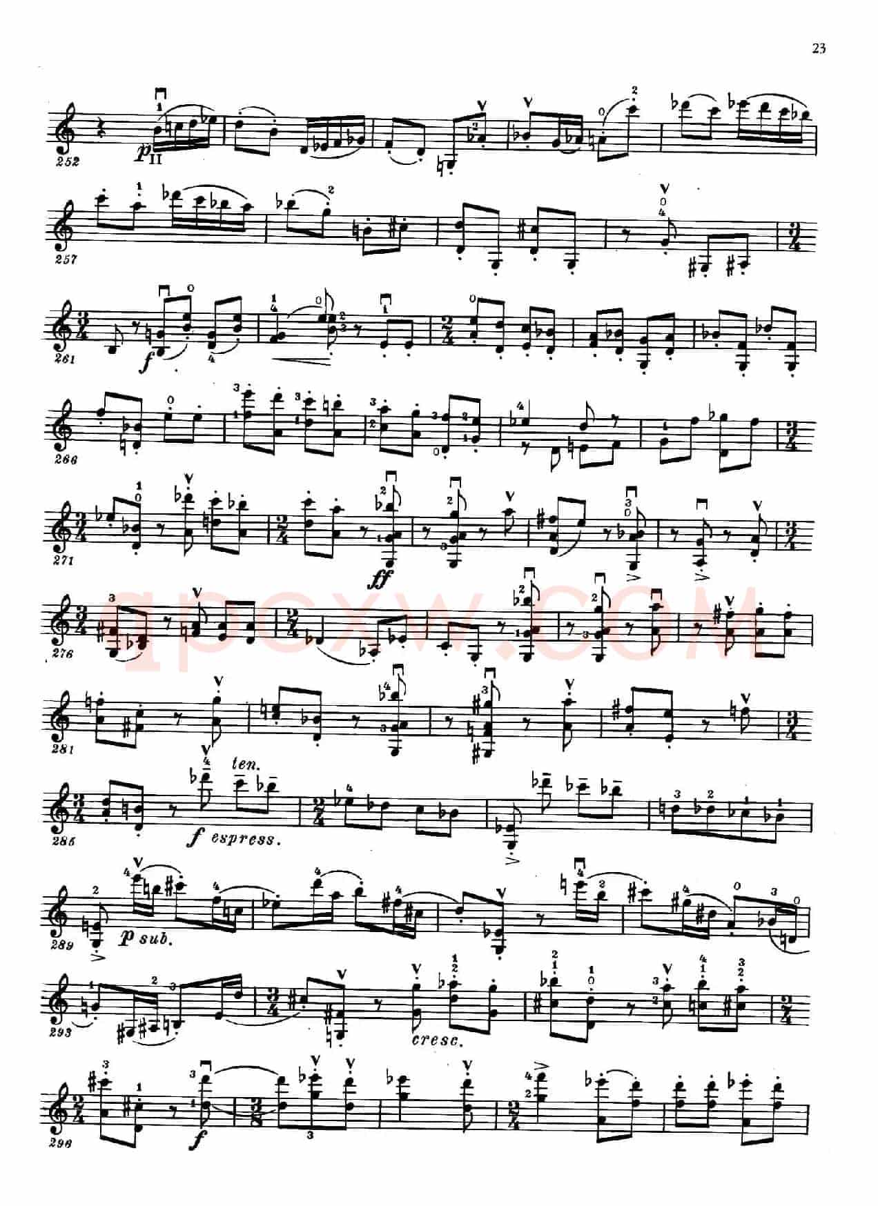 Concerto Op.129 No.2（第二小提琴协奏曲）