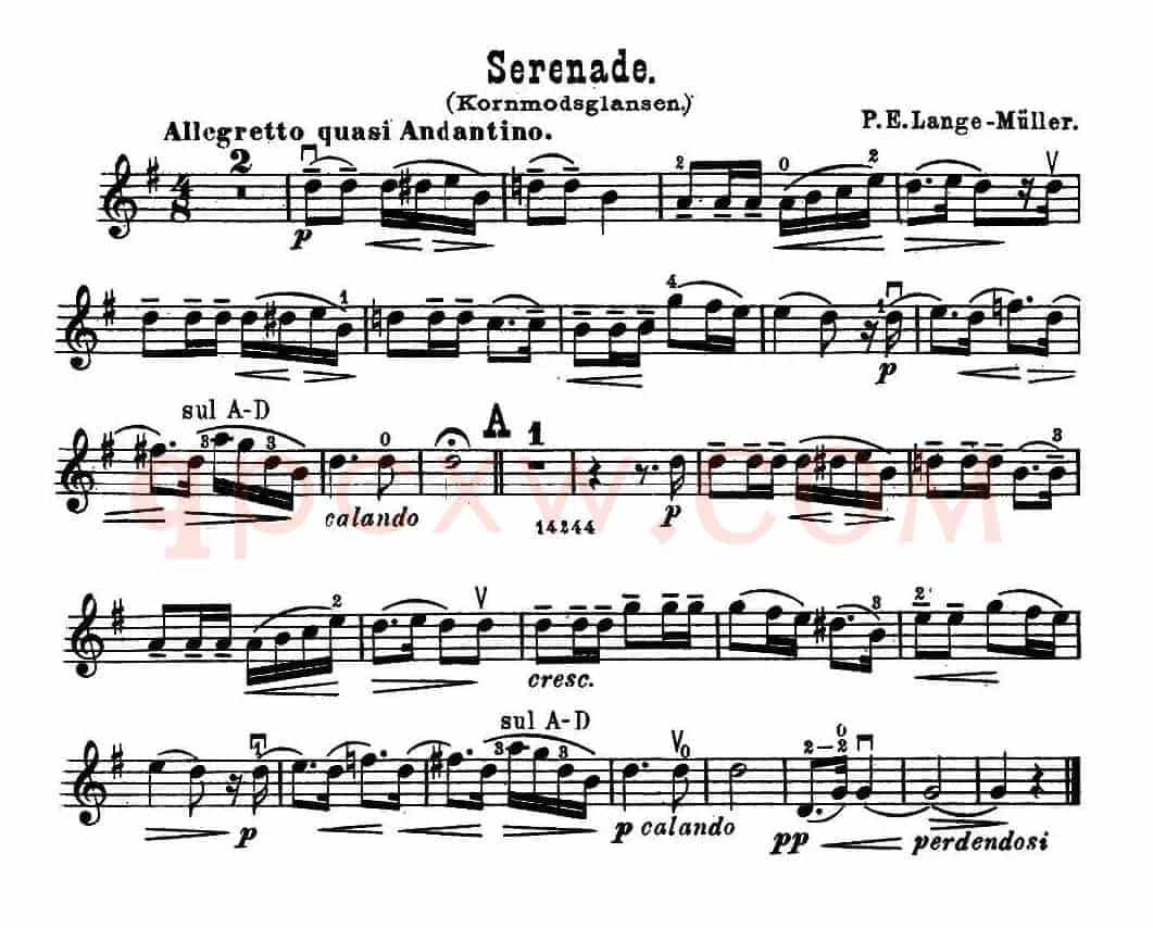 Serenade.
