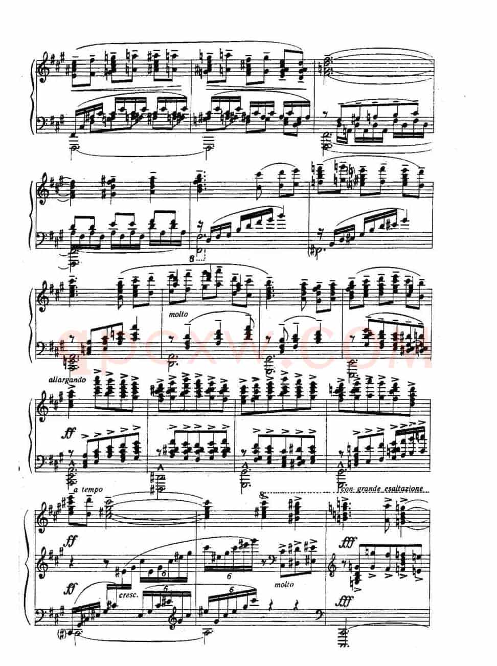 Six Préludes Exotiques Op·17（6首特色前奏曲·1）