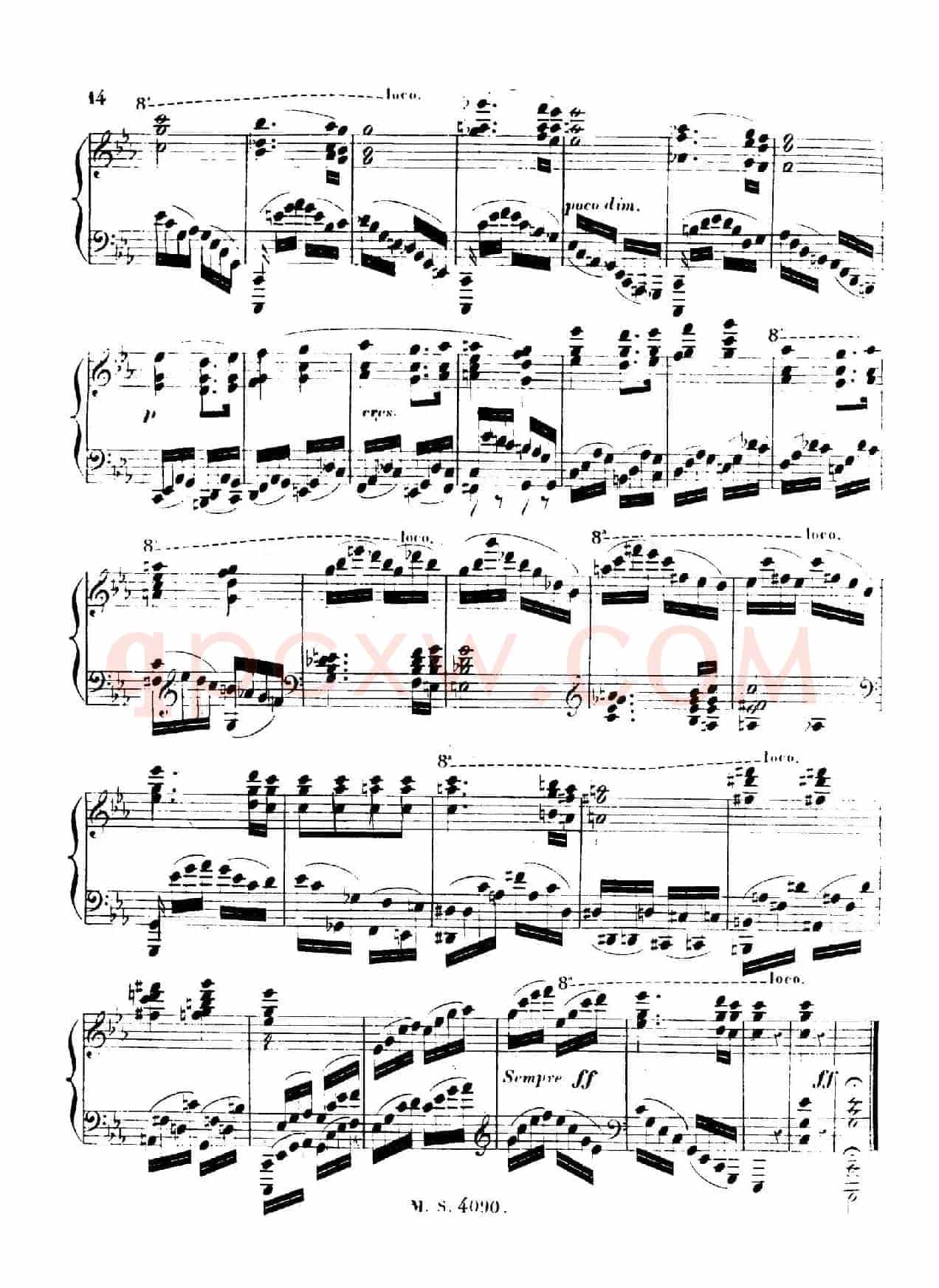 c小调钢琴奏鸣曲 （Piano Sonata in c Minor Op.56）