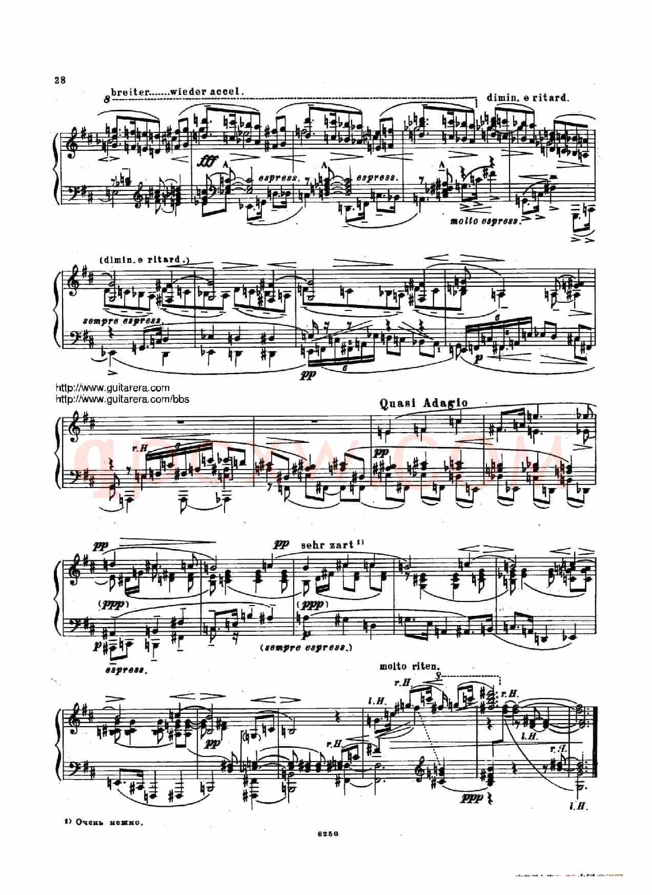 Piano Sonata Op.1(钢琴奏鸣曲)