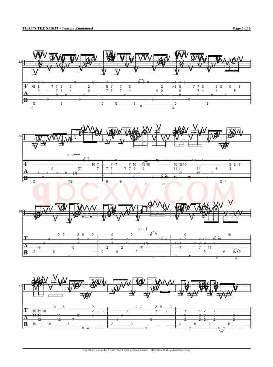 tommy emmanuel：thats the spirit version 2（指弹吉它）