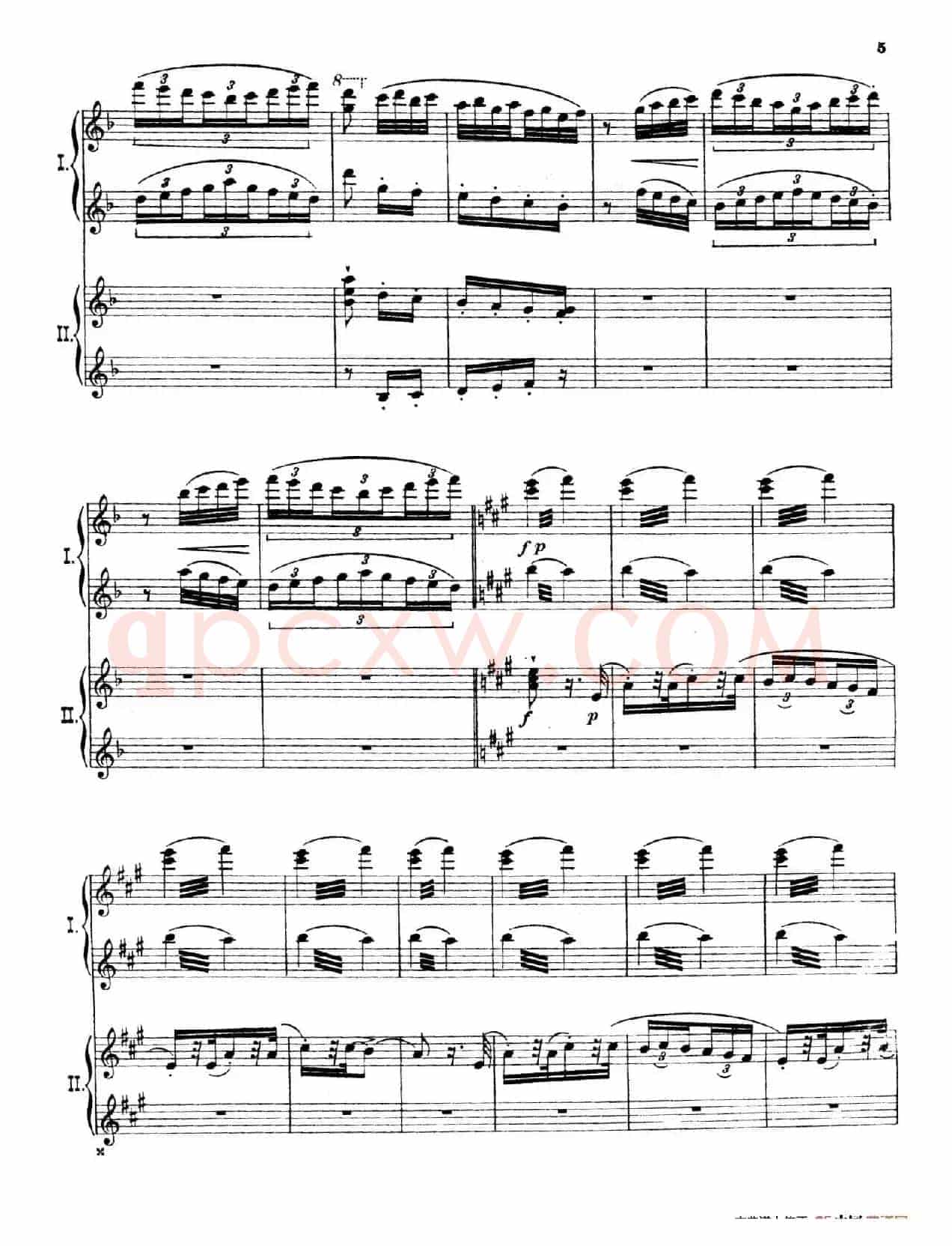 The Pines of Rome(交响诗《罗马的松树》·双钢琴)(第一部分:博尔盖塞别墅的松树)