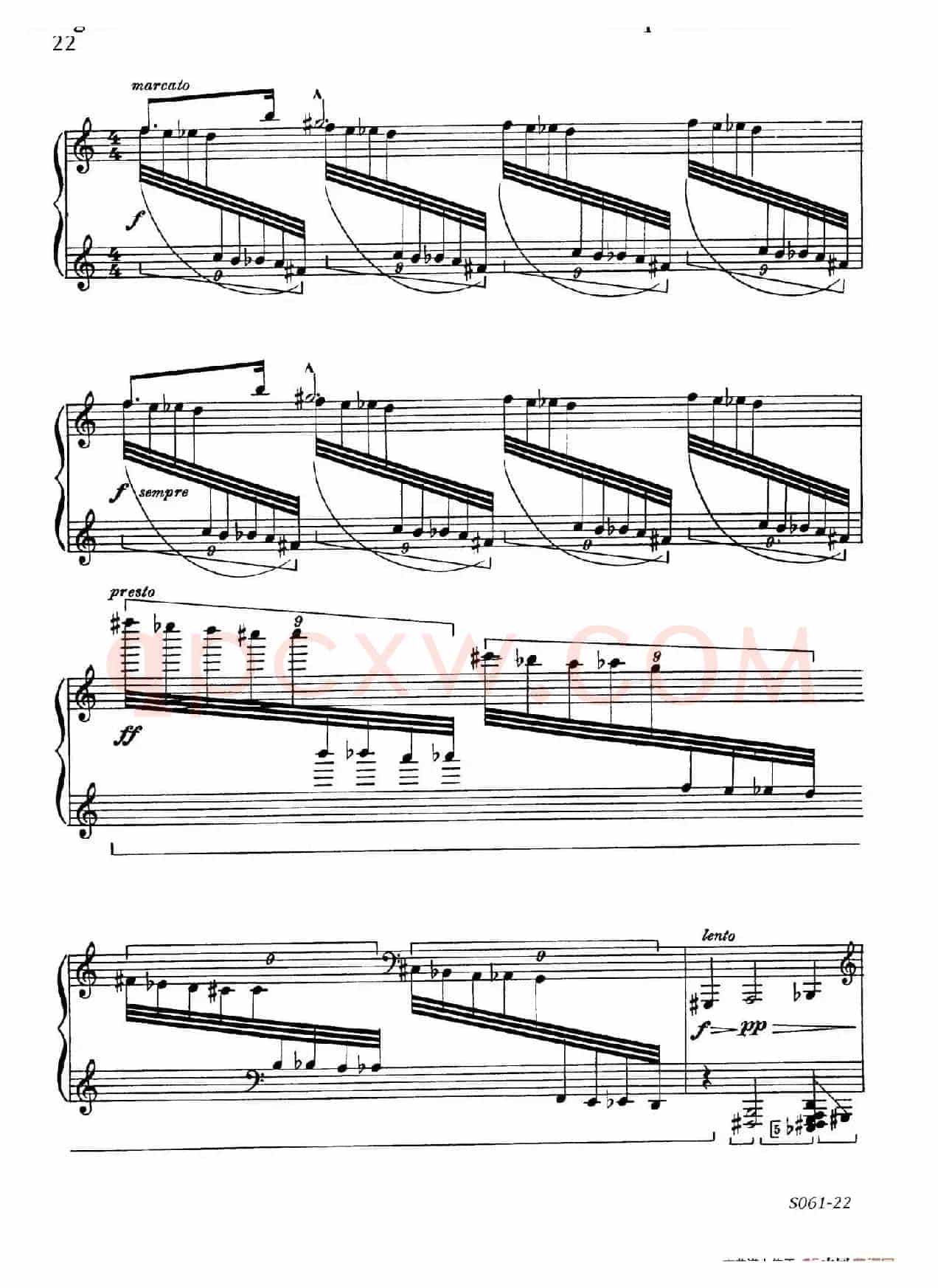 Poems of 1917 Op.41(1917之诗 5. 战争之夜的沉思)