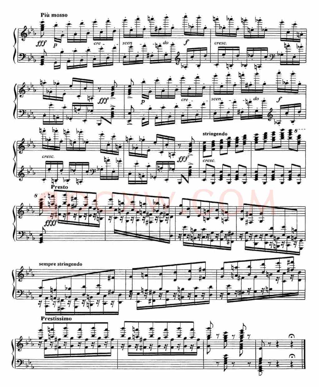 柴可夫斯基18首钢琴小品Op.72(7.Polacca de concert)