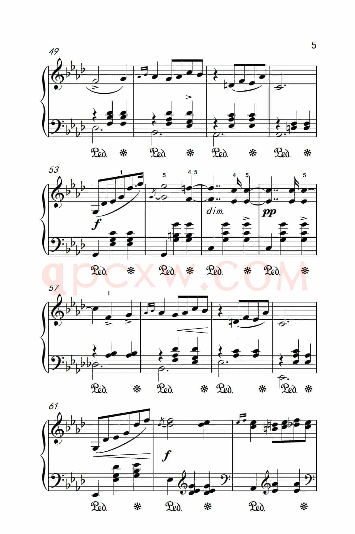 第七级2.圆舞曲 Opus posth.70 No.2（中央音乐学院 钢琴（业余）考级教程 7-9级）