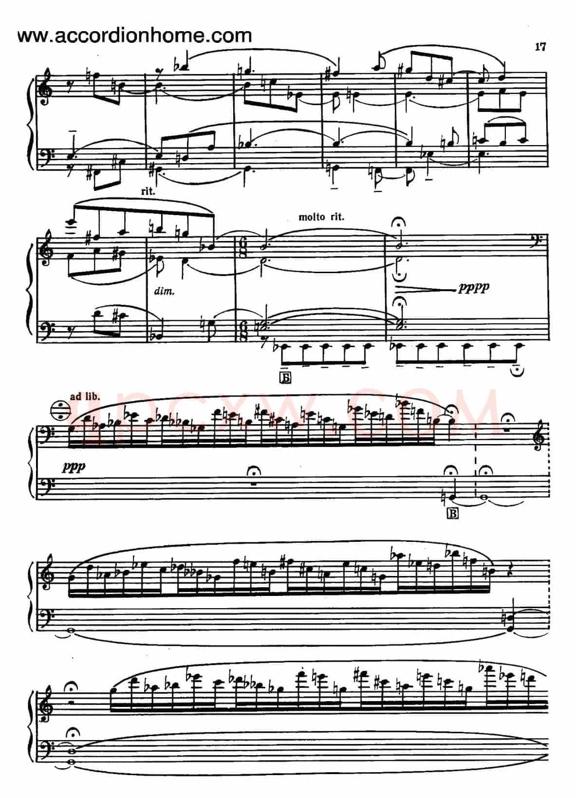 Sonate No.3(奏鸣曲三号)(第一乐章)