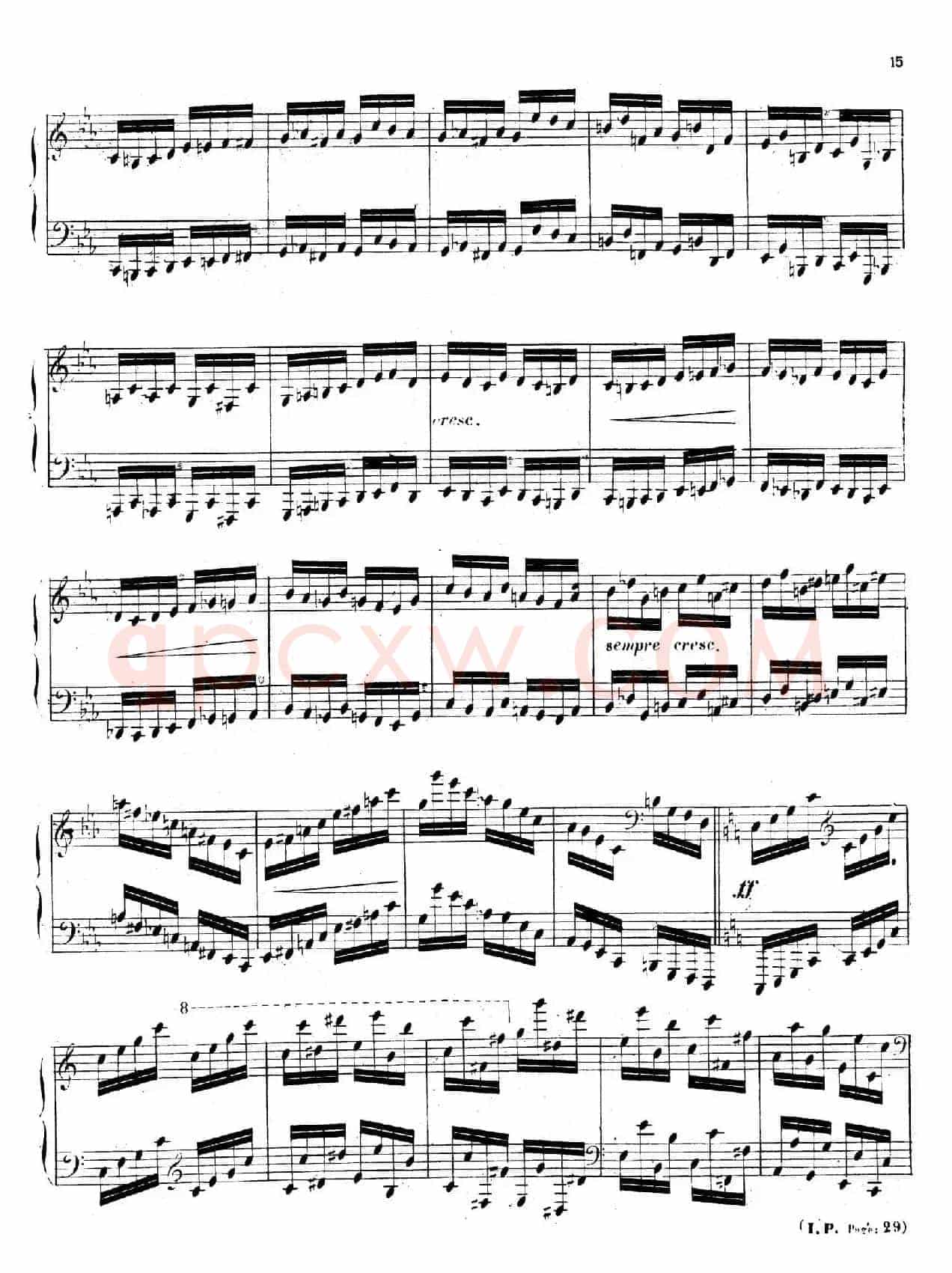 3 Grandes Etudes Op.76 No.3(3首华丽练习曲·3)