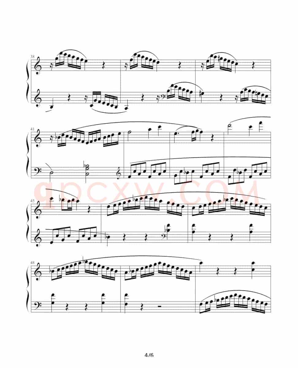 奏鸣曲 Sonatas K.545（Mozart 制谱版）