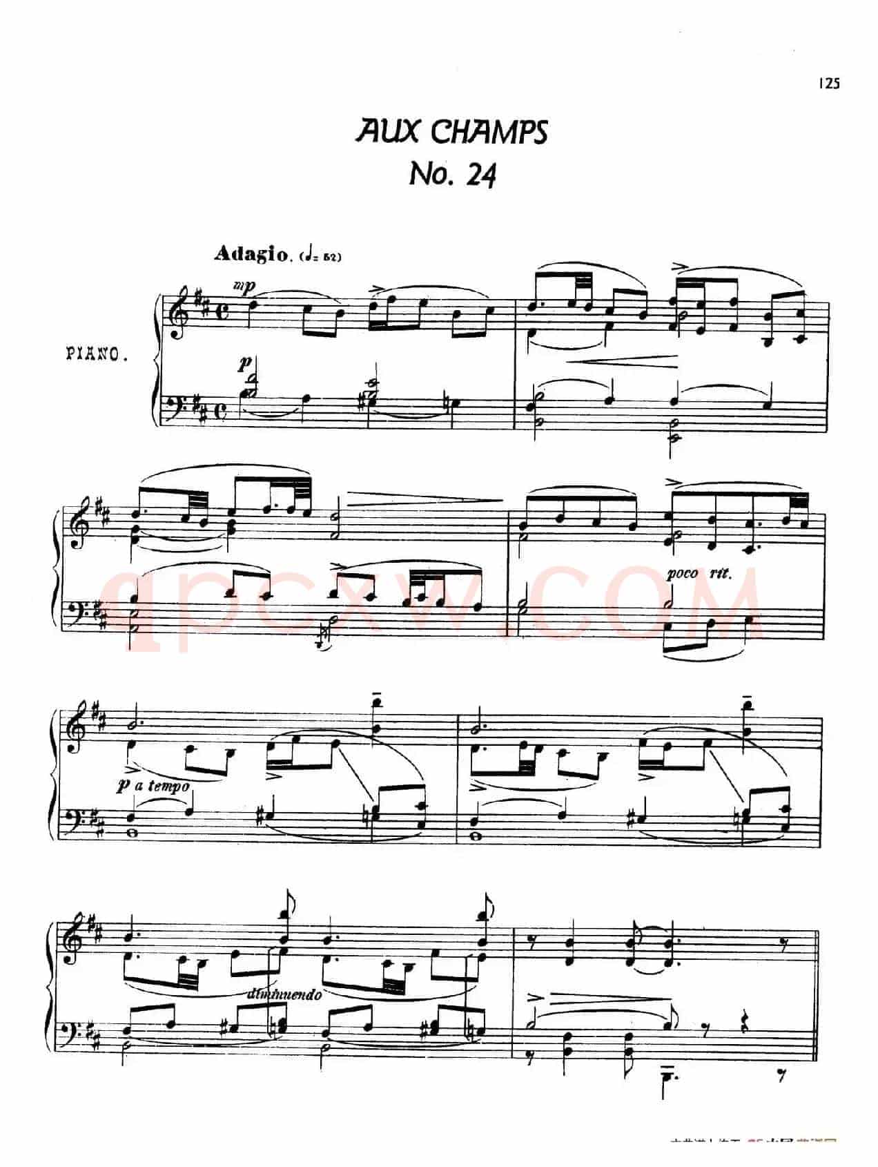 24 Characteristic Pieces Op.36(24首性格小品·24)