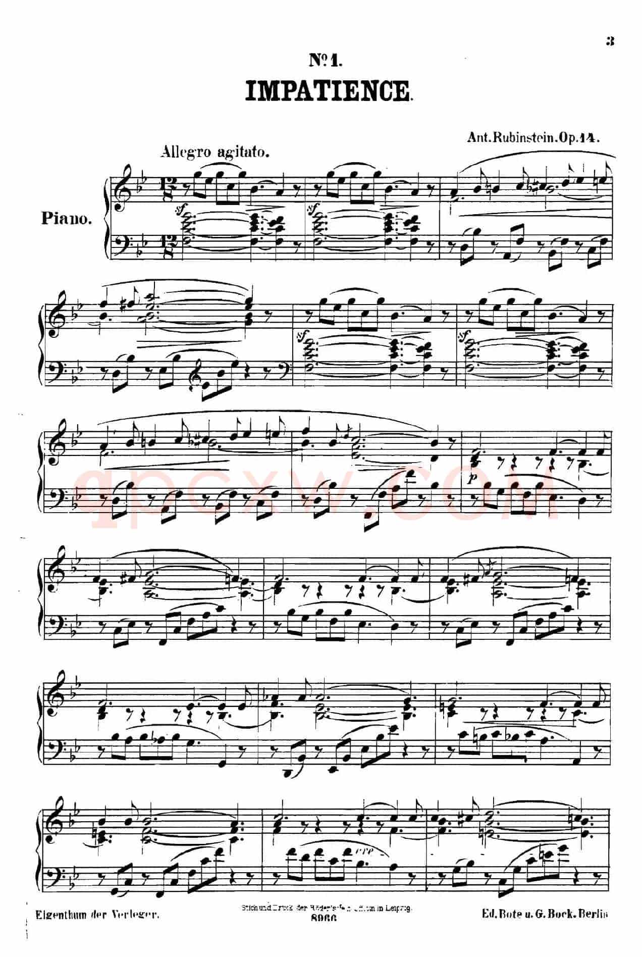 舞会 Le Bal Op.14（No.1）
