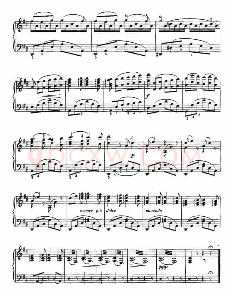 不可不弹的世界钢琴名曲：霍夫曼船歌