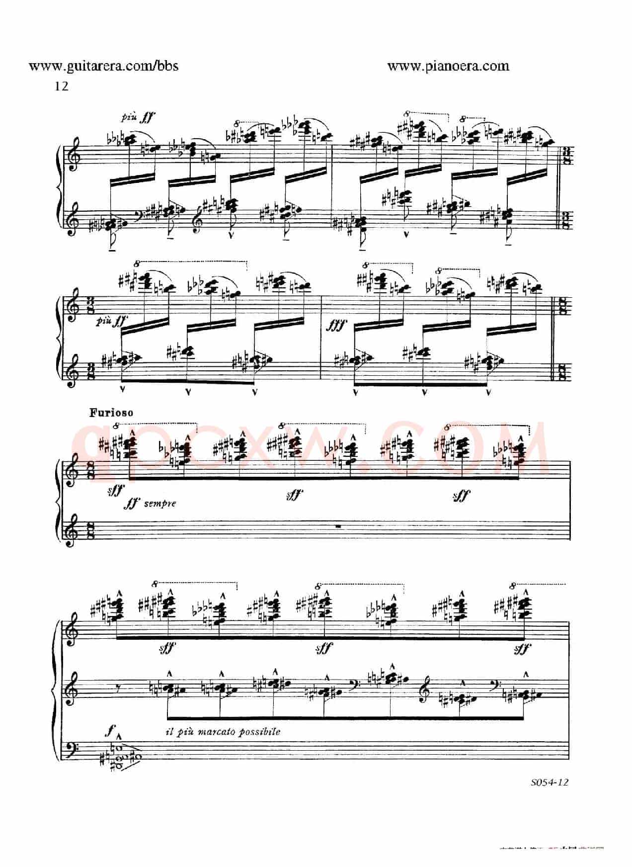 Danse Sauvage Op.13 No.2(野人之舞)