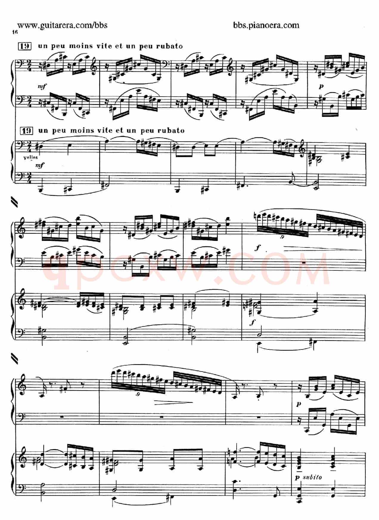 Piano Concerto in c-sharp Minor (升c小调钢琴协奏曲·第一乐章)