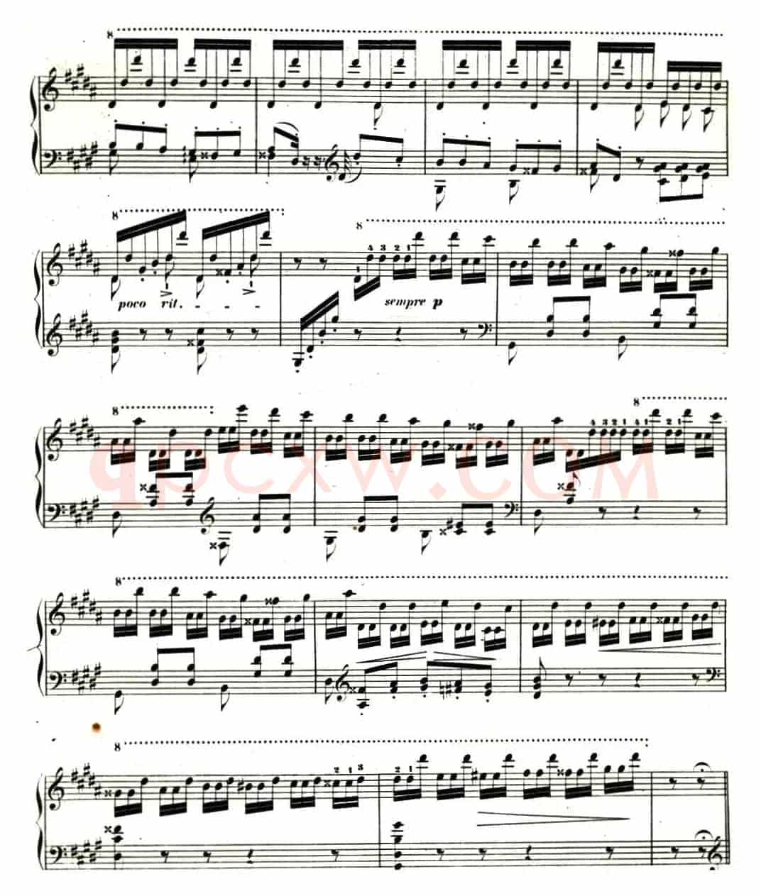 李斯特帕格尼尼大练习曲3