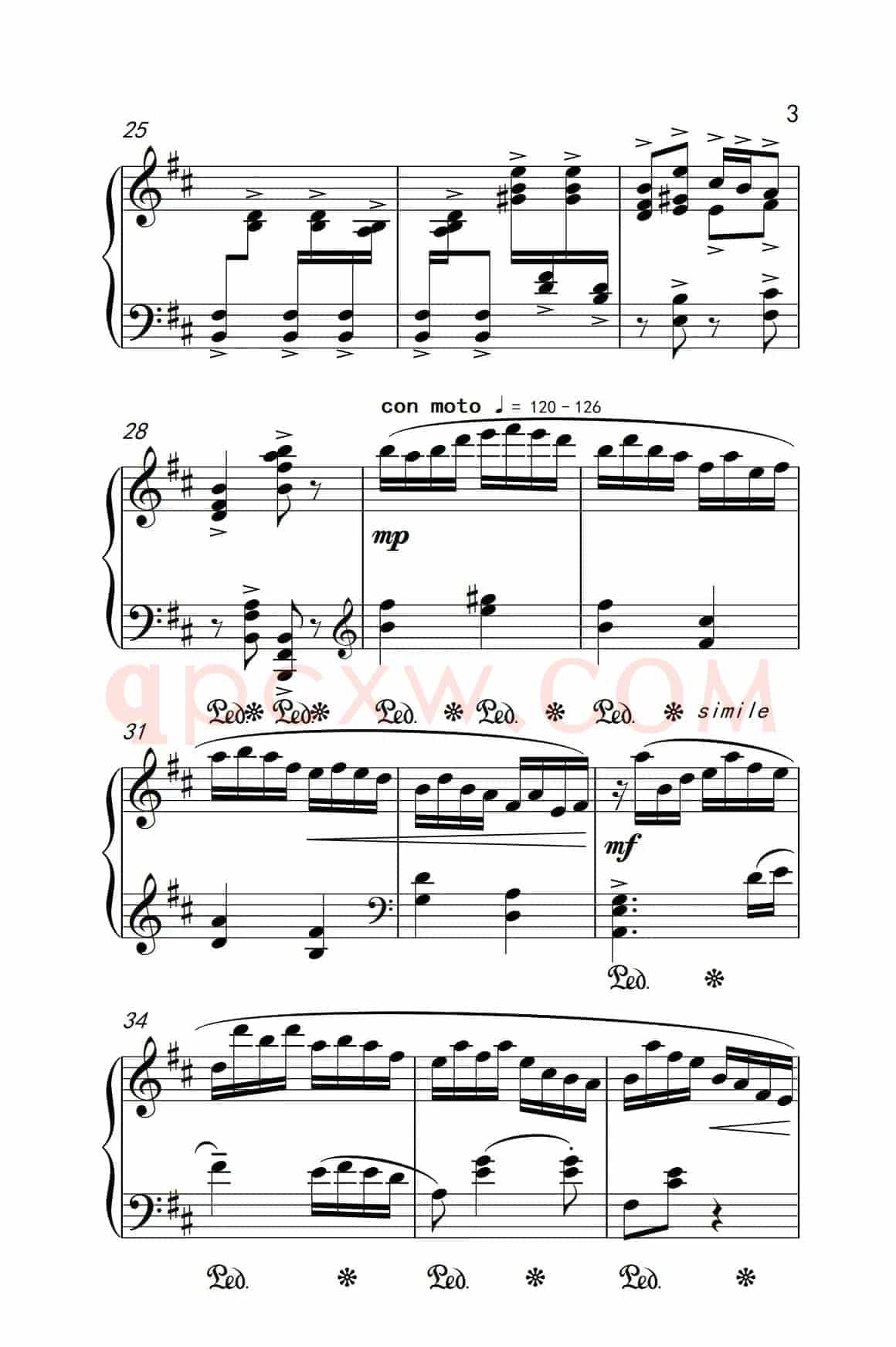 第七级3.卖杂货（中央音乐学院 钢琴（业余）考级教程 7-9级）