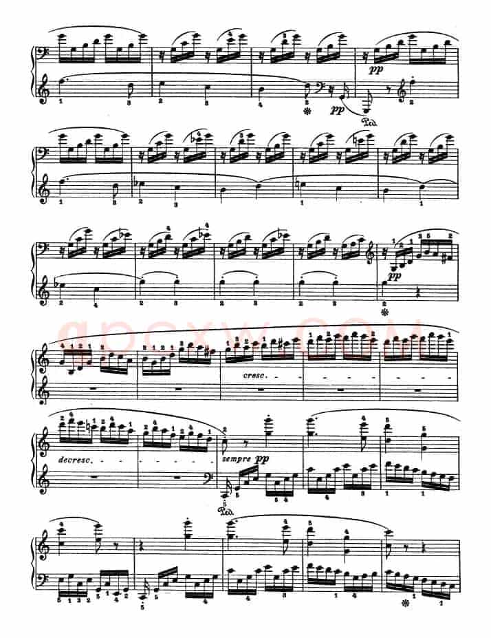 SONATE OP.53（第二十一钢琴奏鸣曲）