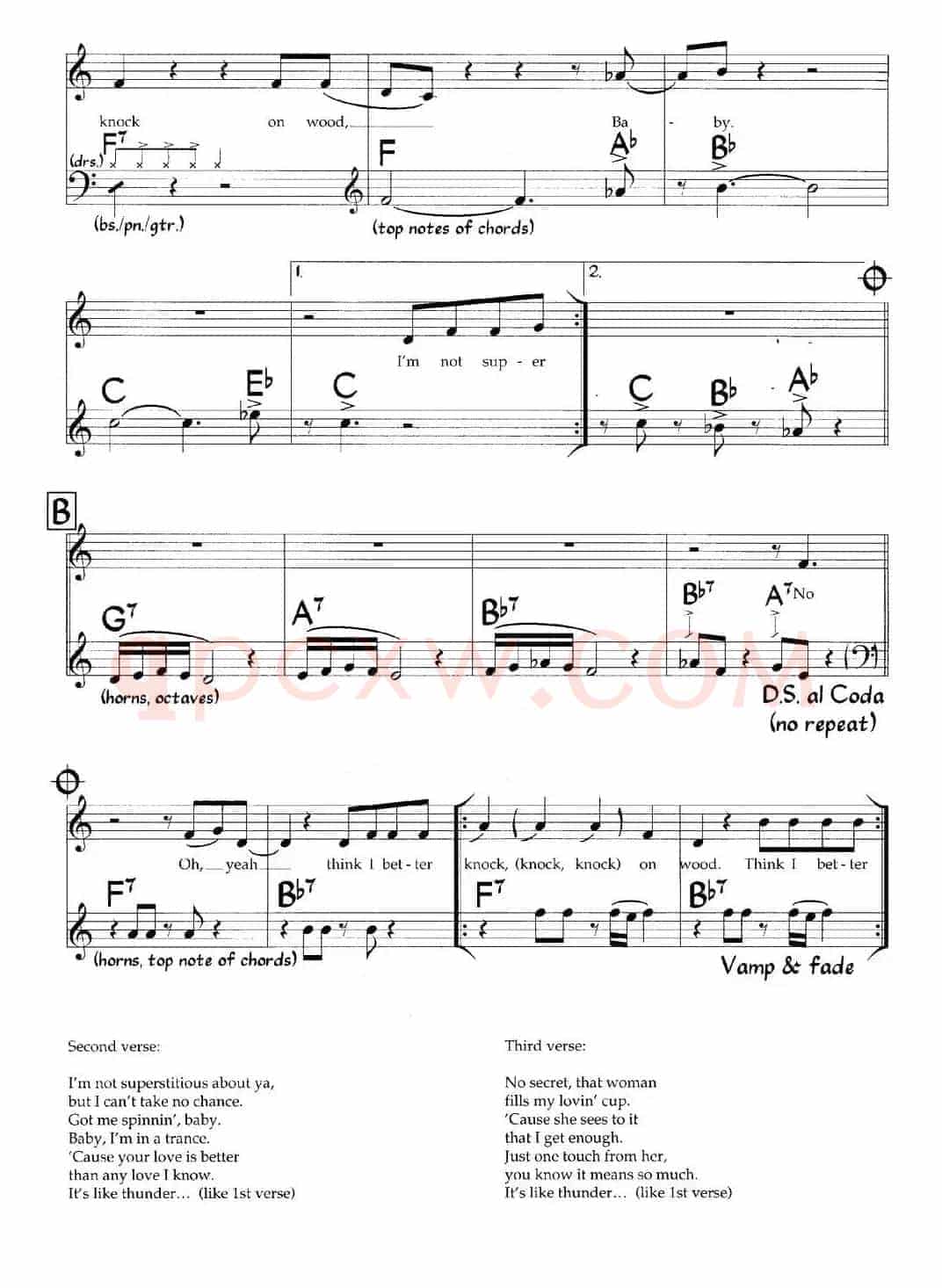 Knock on Wood（爵士钢琴曲）