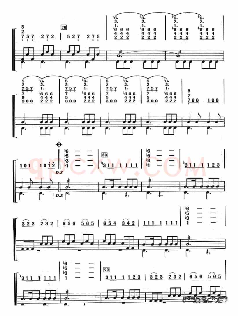 轻骑兵序曲（架子鼓、主旋律+鼓谱）