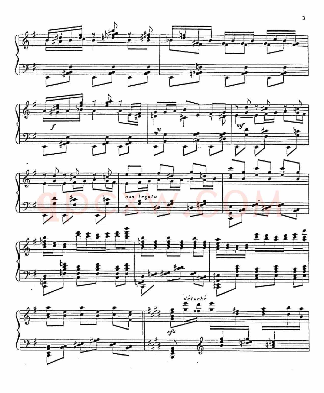 Carmen Variations 12 Pieces(12首卡门主题变奏曲·10)