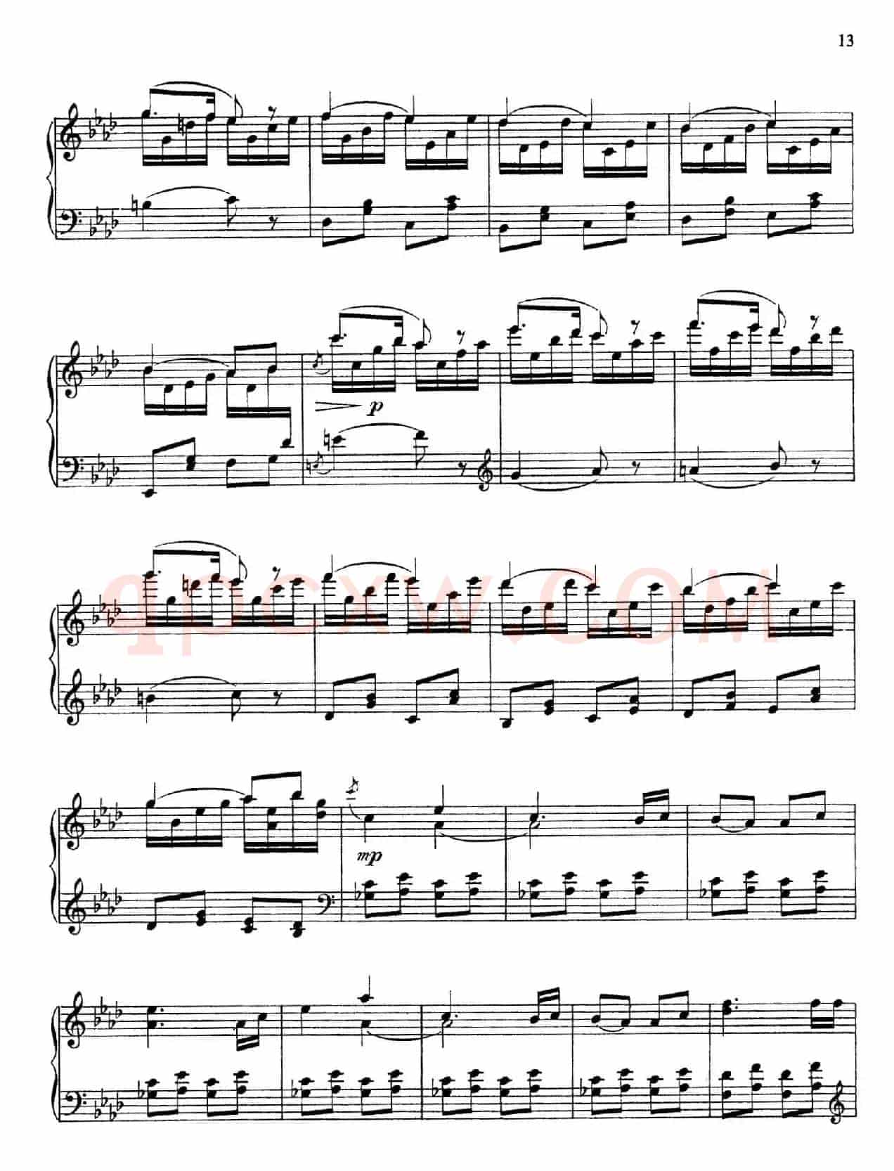 The Flowers（花之组曲）（Op.85.Nr.4）