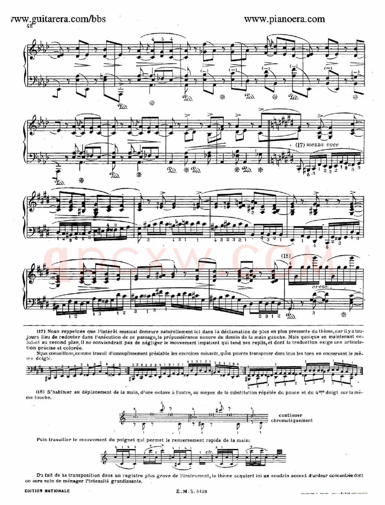 Ballade No.3 in A-flat Major Op.47(降A大调第三叙事曲)