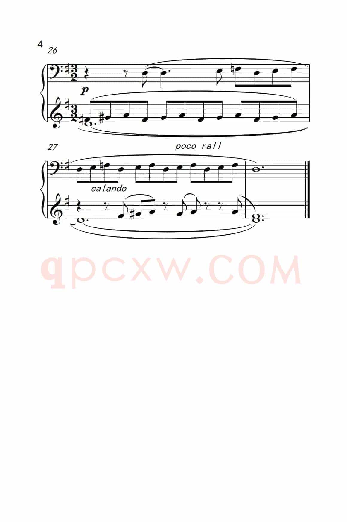 布列舞曲（巴托克 小宇宙 钢琴教程 4）