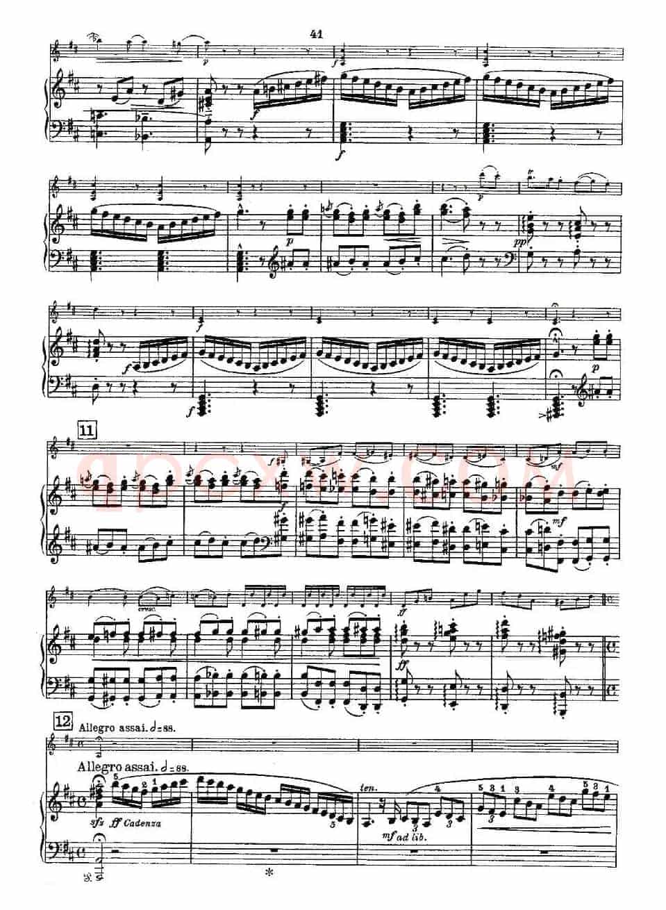 Mozart - Violin Sonata No.3, KV. 306（第三小提琴奏鸣曲）