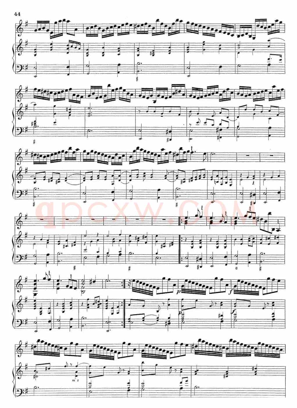 Biber Violin Sonata V（小提琴+钢琴伴奏）