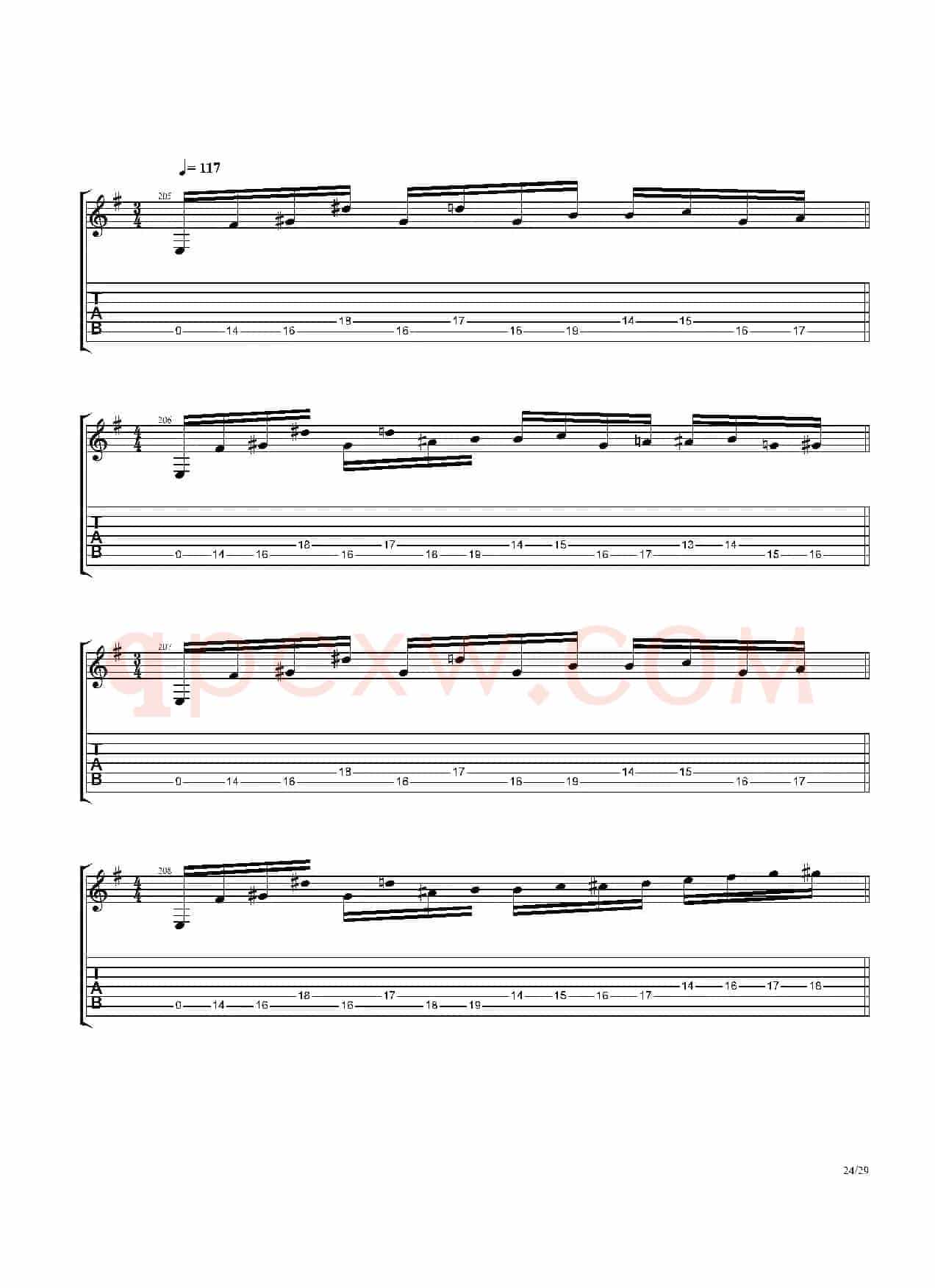 The Dance Of Eternity（吉他独奏）