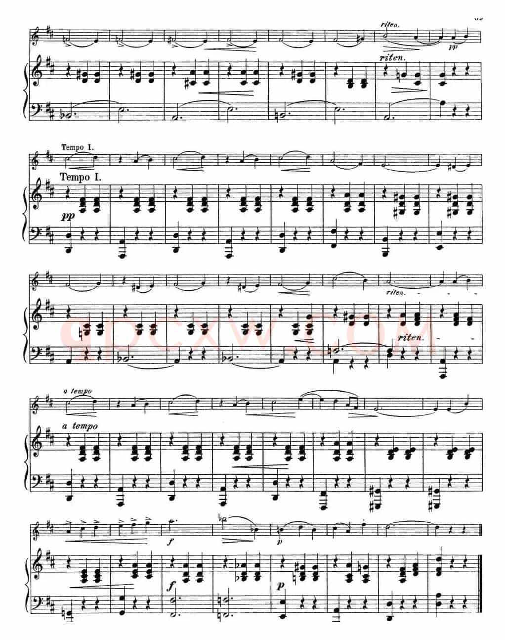 25首小提琴曲合集：Walzer.（Waltz.）（HANS SITT. Op.26No.6）（小提琴+钢琴伴奏）
