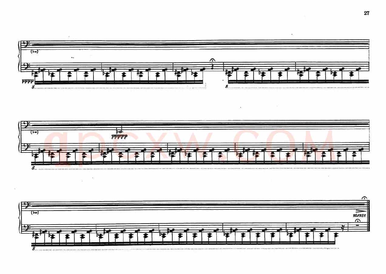 12 Etudes for Piano（博尔科姆12首钢琴练习曲·8）