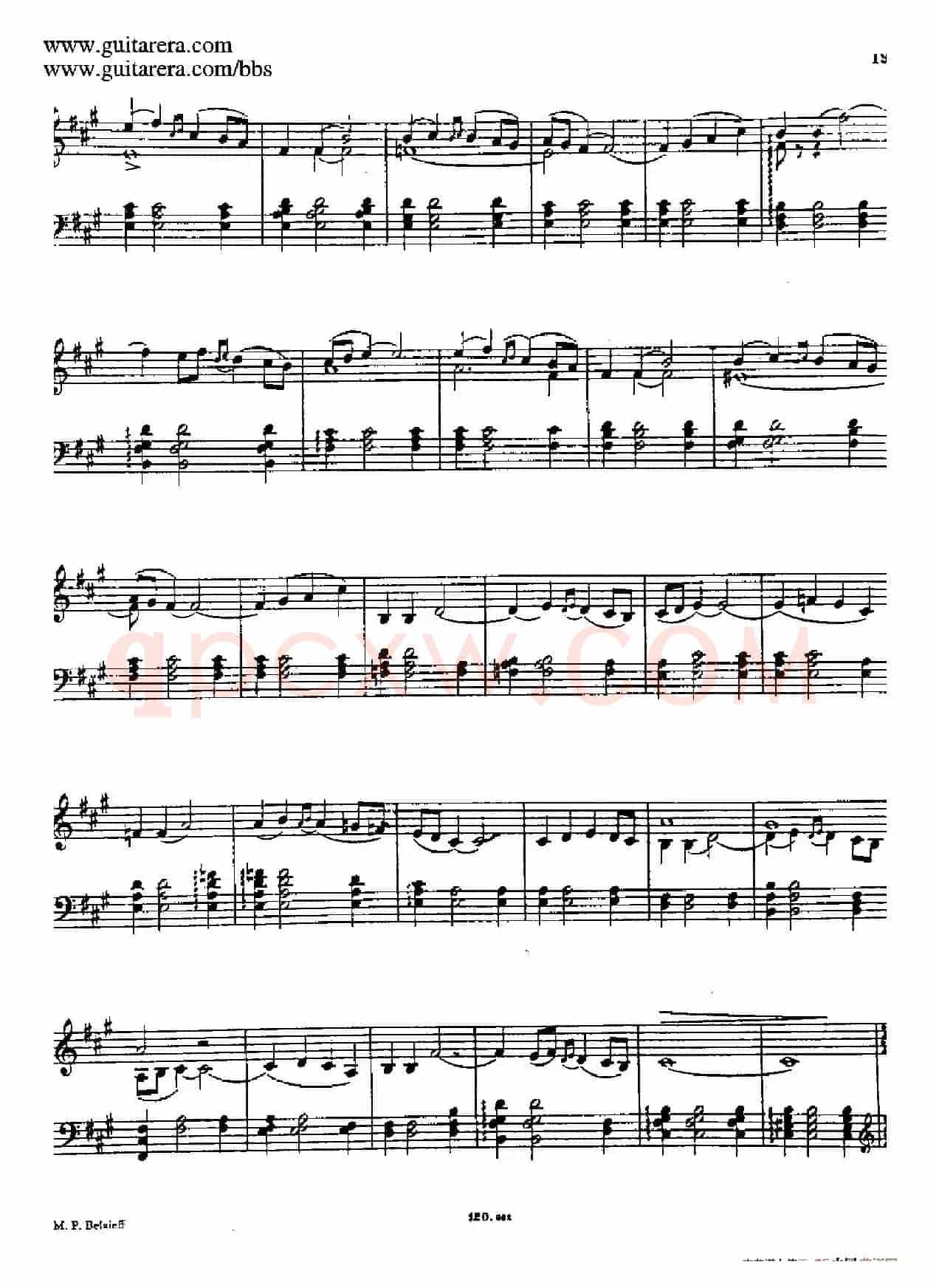 波罗维茨舞曲 (根据歌剧《伊戈尔王子》同名女声合唱改编)