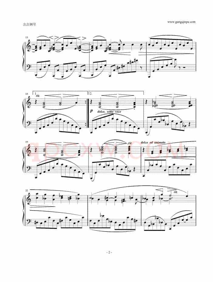 随想曲（Op.76.No.8 ）