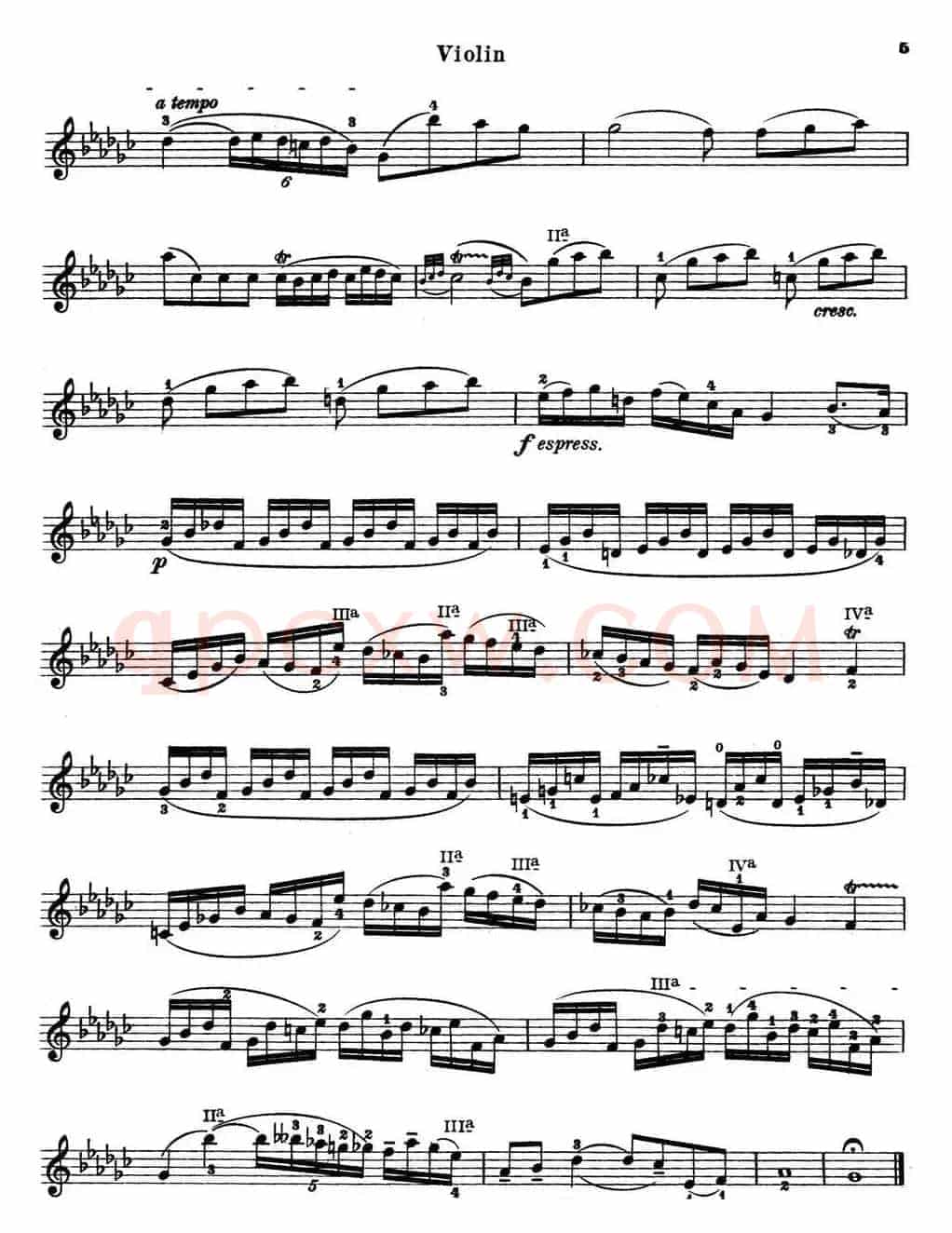 Etude melodique