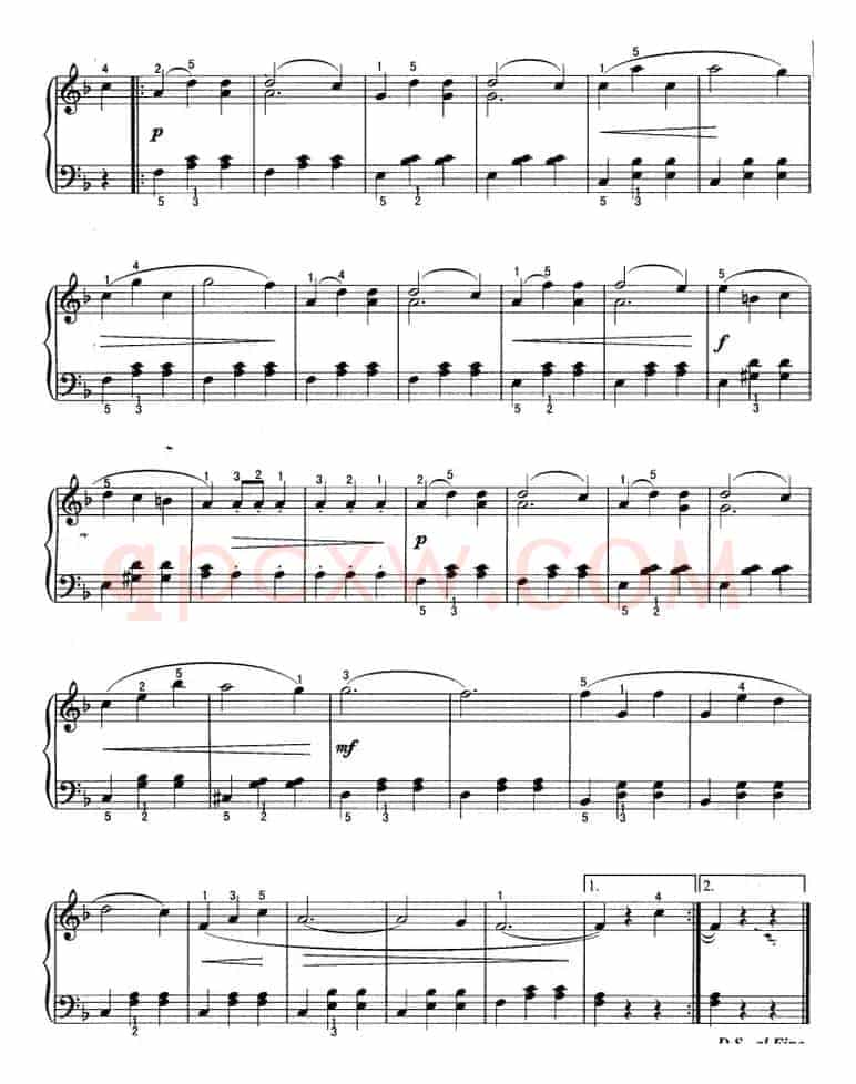 不可不弹的世界钢琴名曲：水仙女