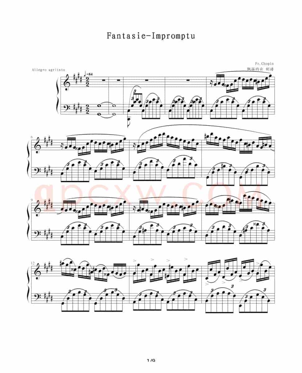 Fantasie Impromptu