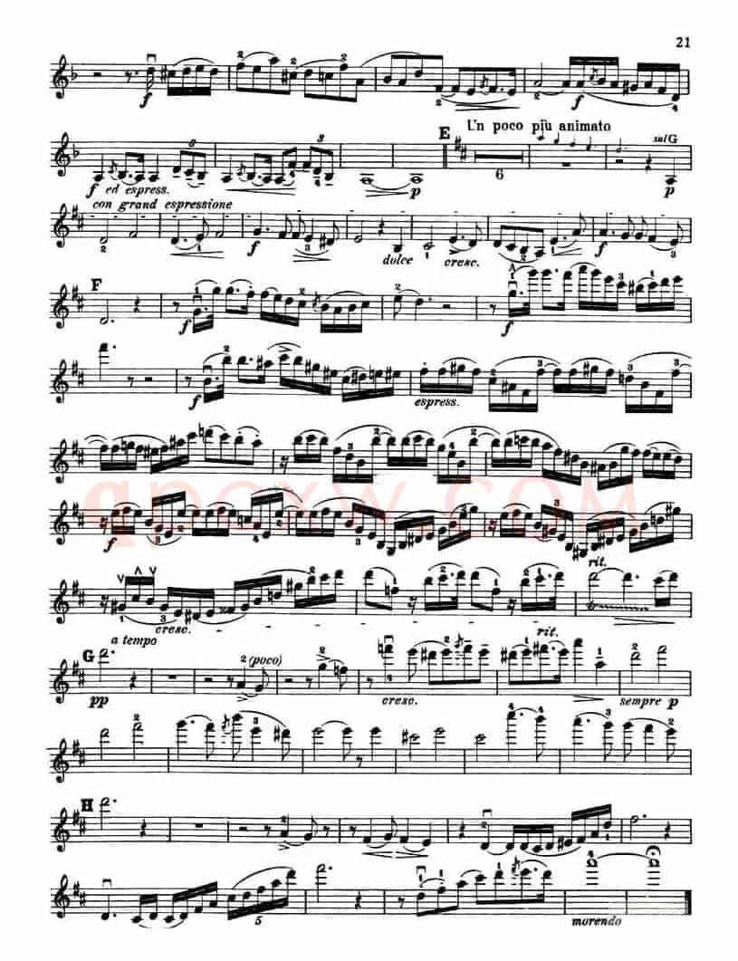 Kol Nidrei Hebrew Melody Op.47