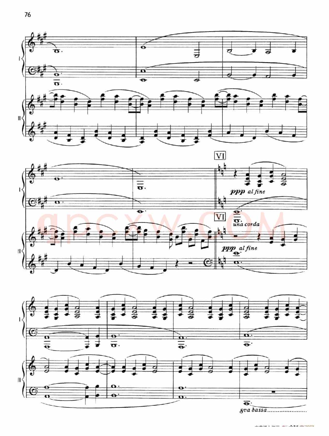 The Planets Op.32(双钢琴)(行星·第五乐章 土星—老年使者)